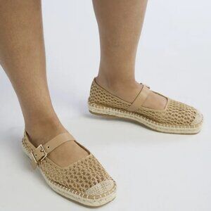 NWOT Time and Tru Tan Espadrille Flats